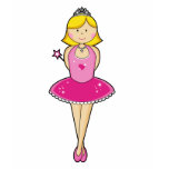 Pretty Blonde Ballerina in Pink t-shirts