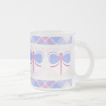 Pretty Blue And Magenta Dragonfly Mug
