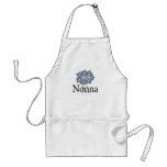 Pretty Blue Flower Nonna T-shirt aprons