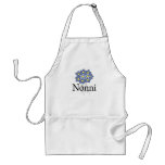 Pretty Blue Flower Nonni T-shirt Aprons