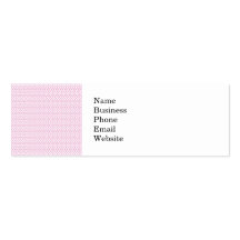 Pretty Bubble Gum Pink Scroll Pattern Business Card Templates