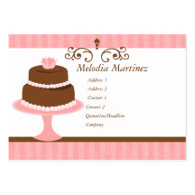 Pretty Cake Business Cards