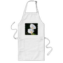Pretty Calla Lilies Apron