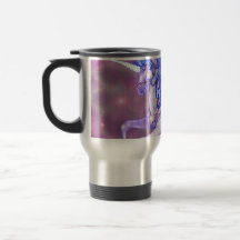 Pretty Carousel Unicorn Art Mugs