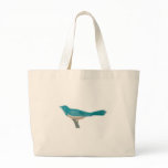 pretty cuckoo bird canvas bag