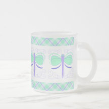 Pretty Cyan And Blue Dragonfly Mug