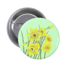 Pretty Daffodils Pin