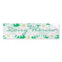 Pretty Daisies Bumper Sticker