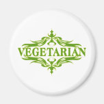 Pretty Design for Vegetarian Fridge Magnet