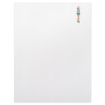 pretty figure skating princess graphic letterhead