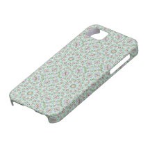Pretty floral art design iPhone 5 cover