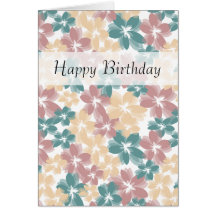 Pretty Flowers Greeting Card
