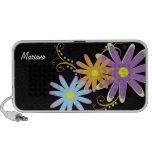 pretty flowers personalized Speakers
