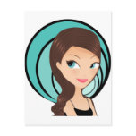 Pretty Girl Post Cards