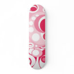 Pretty Girls Skateboard in Red White and Pink
