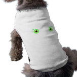 Pretty Green Eyes Dog Tshirt