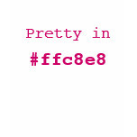 Pretty in #ffc8e8 t-shirts