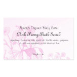 Pretty In Pink Bath Products Soap Label Rectangular Stickers