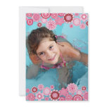 Pretty in Pink Birthday Party Photo Invitation