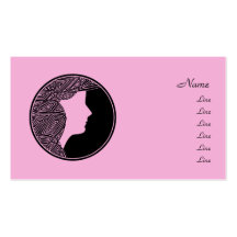 Pretty in Pink Business Card Templates