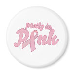 Pretty in Pink Fridge Magnet