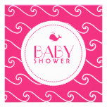 Pretty in Rasp. Pink Whales Tale and Waves Invite