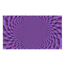 Pretty "Infinity is Purple" Abstract Business Card Templates