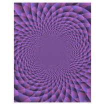 Pretty "Infinity is Purple" Abstract Custom Flyer