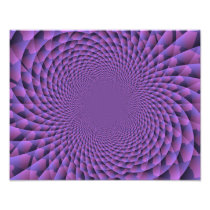Pretty "Infinity is Purple" Abstract Photograph
