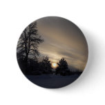 Pretty January Winter Sunset Pin
