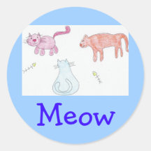pretty kitties, sticker