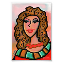 Pretty Lady Tablet Sketch Photo