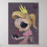pretty little doll art print