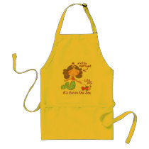 Pretty Mermaid Toddler Baby Aprons