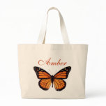 Pretty Monarch Butterfly Canvas Bags