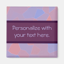 Pretty Mosaic Pattern Fridge Magnets