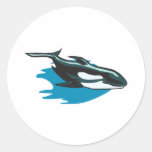 pretty orca killer whale stickers
