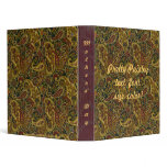 Pretty Paisley Pattern Design For MOM Avery Binder