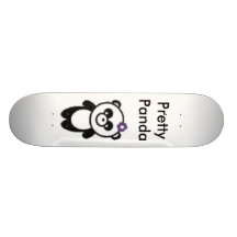 Pretty Panda Skate Board Decks