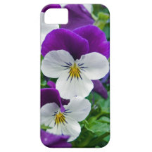 Pretty Pansies iPhone 5 Covers