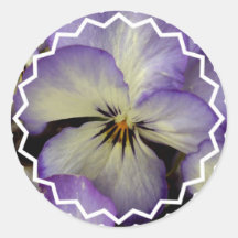 Pretty Pansy Stickers