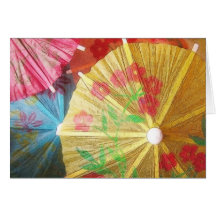 Pretty Party Parasols Cards