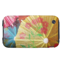 Pretty Party Parasols Iphone 3 Tough Cases