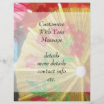 Pretty Party Parasols Custom Flyer