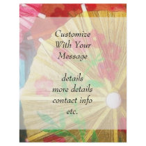 Pretty Party Parasols Custom Flyer