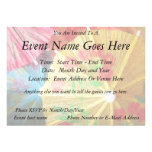 Pretty Party Parasols Invitations