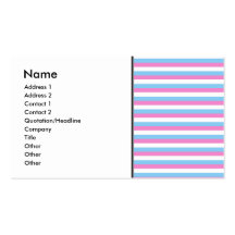 Pretty pastel candy Stripes. Business Card Templates