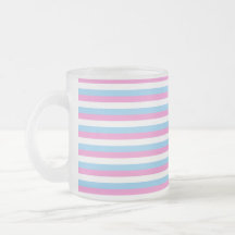 Pretty pastel candy Stripes. Mug