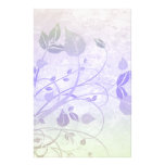 Pretty Pastel Lavender Foliage Stationery