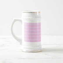 Pretty Pastel Pink Stripes. Coffee Mug